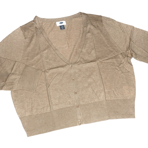 Old Navy Sweaters - Old Navy V Neck Button Up Down Cardigan 3/4 Sleeve